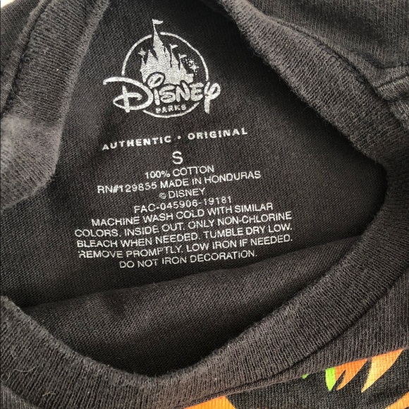 Disney Mickey Halloween 🎃 T-Shirt - Black Kids S - Picture 3 of 3